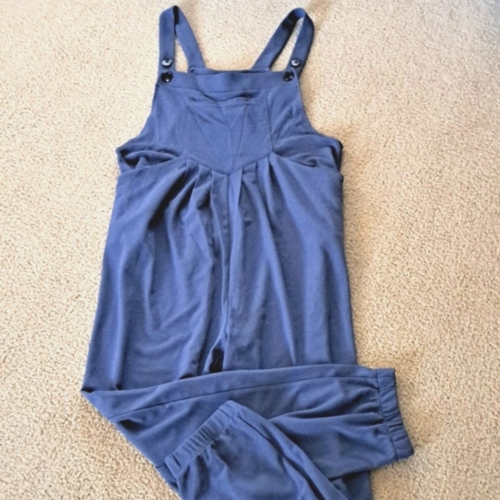 XSMALL.   HALARA ADJUSTABLE WAFFLE JOGGER OVERALLS - Picture 5 of 11